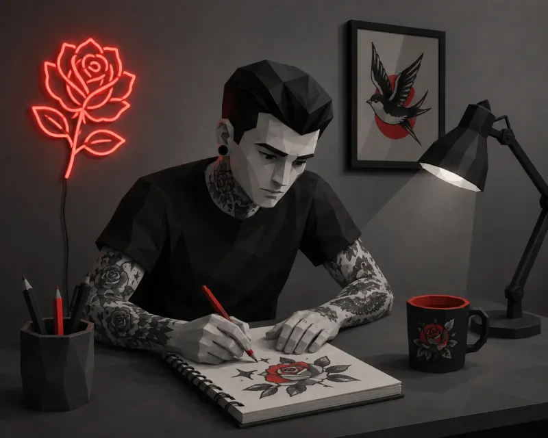 Running a tattoo studio or working as a tattoo artist? Here's a practical weekly content plan for Instagram — with real ideas that build trust, showcase your style, and bring in the right clients.