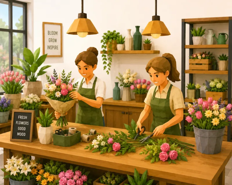 Struggling with what to post on Instagram as a florist? Use this simple weekly plan with easy content ideas to stay consistent and grow your flower business.