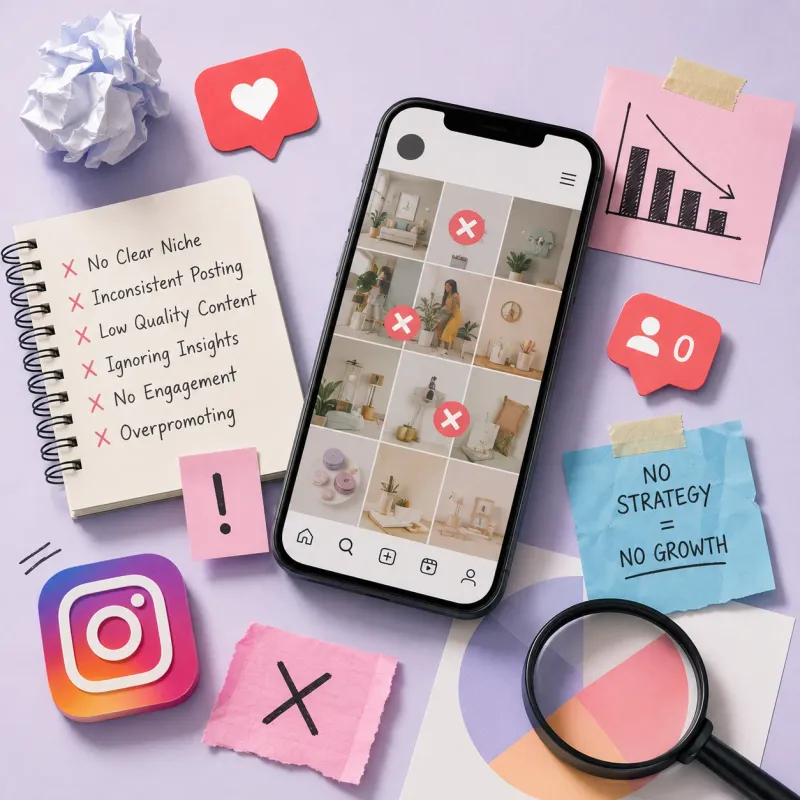 If your Instagram feels like it isn't working, it's usually one of five fixable things. Here's how to diagnose what's actually holding your account back.